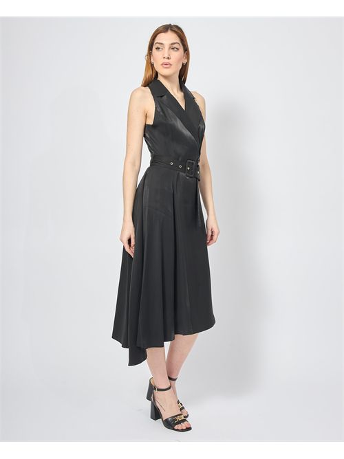 Yes Zee asymmetrical women's dress without sleeves YES ZEE | A427-C7000801